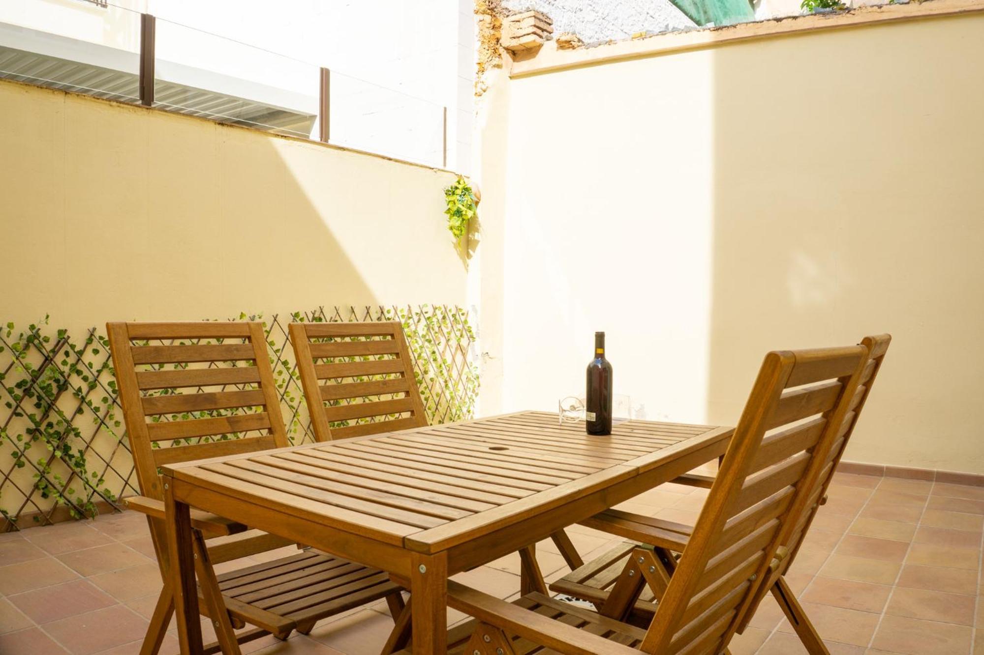 Apartamento de 1 dormitorio con terraza