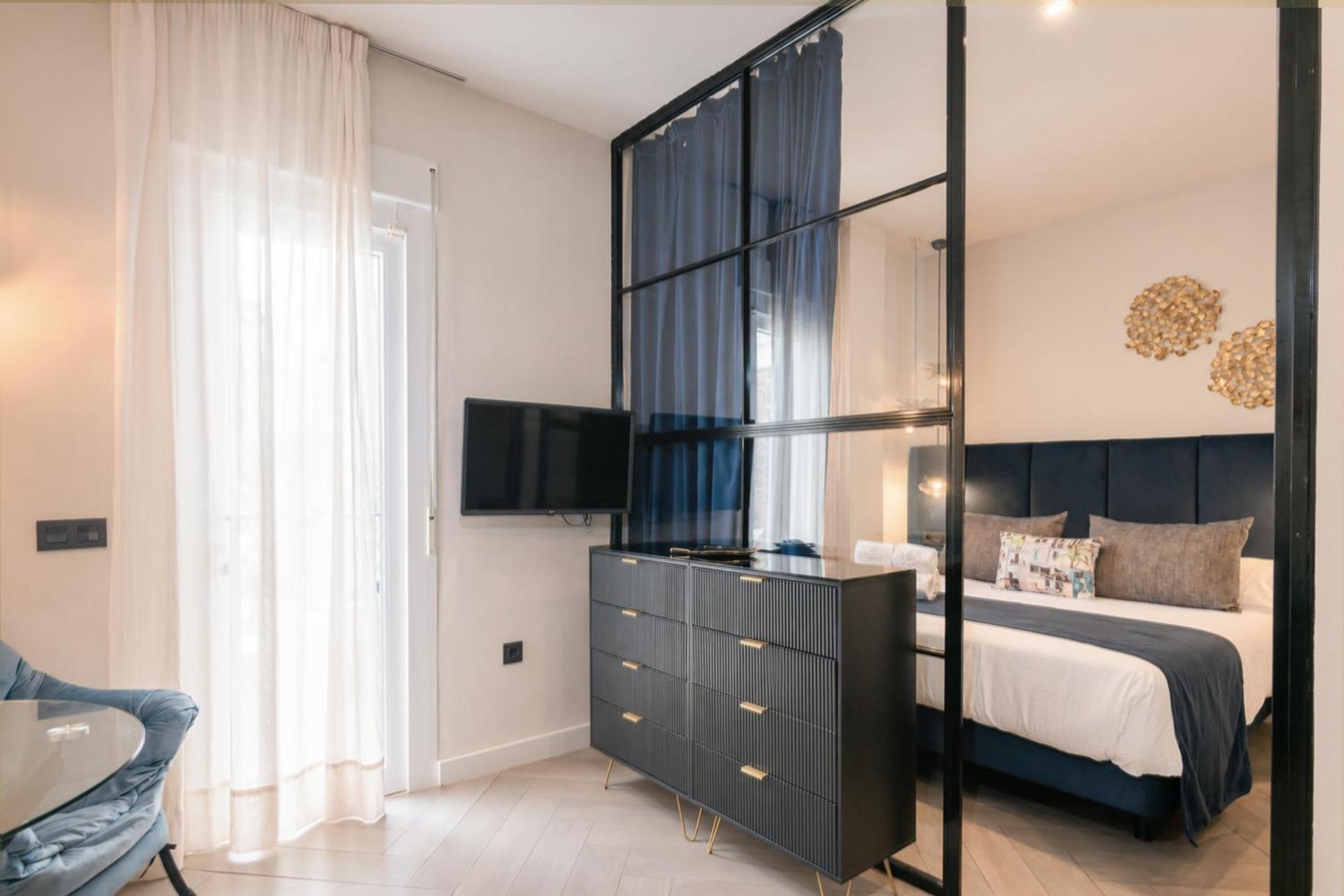 Estudio con terraza