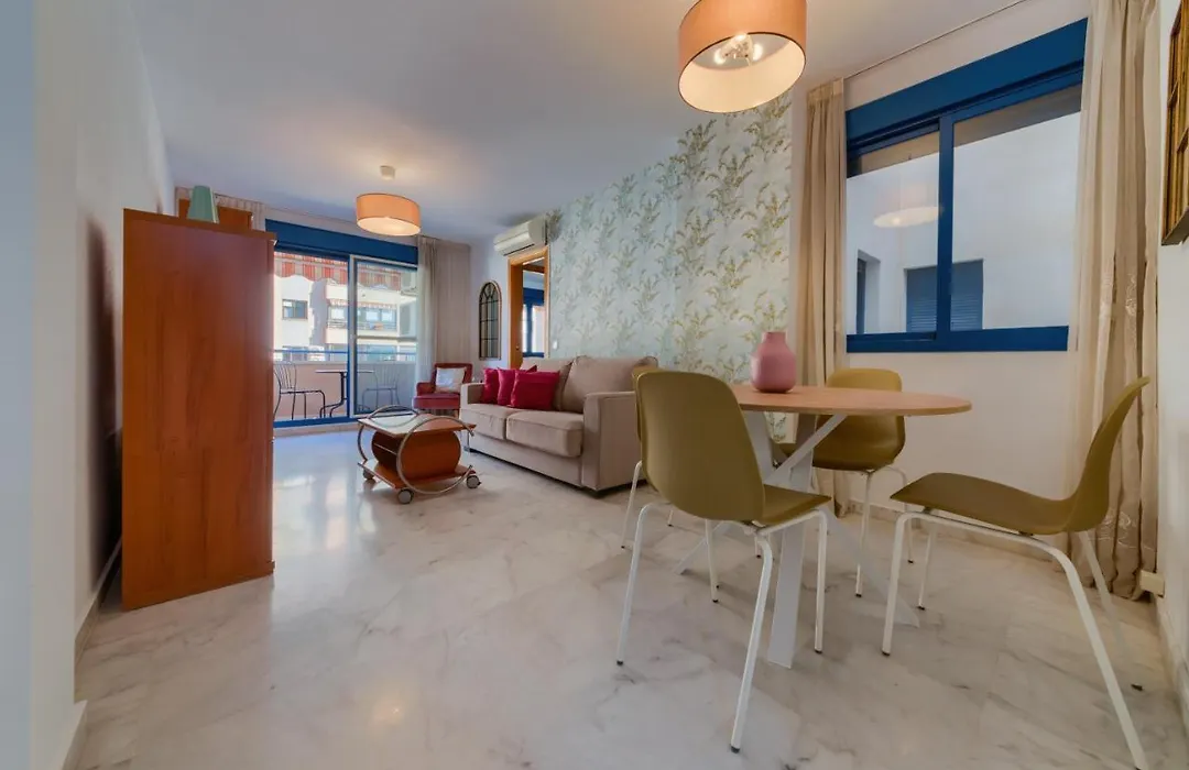 Holidays2Malaga Ayala 450 Mts From Beach & Terrace-1