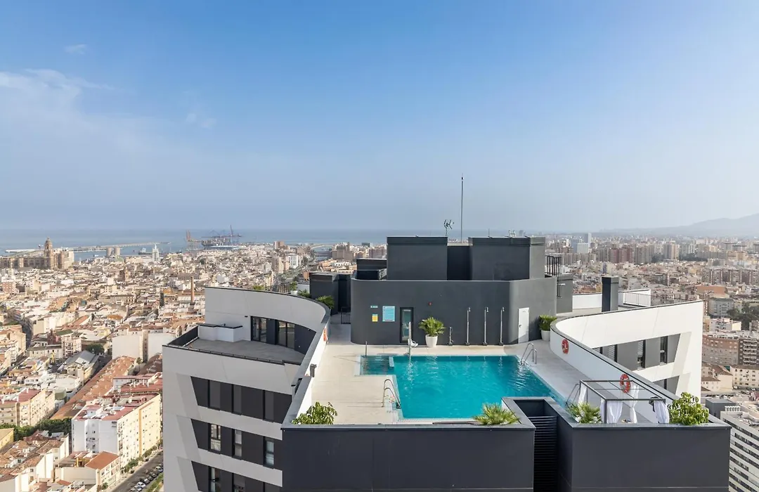 Malaga Skyline 6 Pool & Parking Free-1