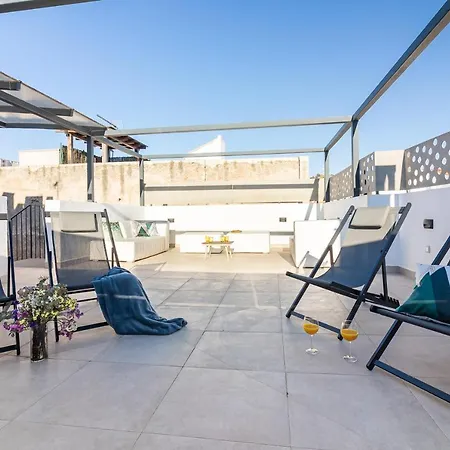 Malaga Center Flat Mariblanca 12 Sun & Terrace Boutique-2