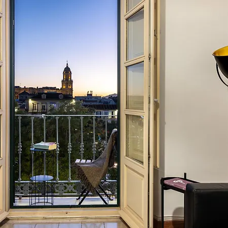 Malaga Center Flat Balcony At Picasso'S Home-2