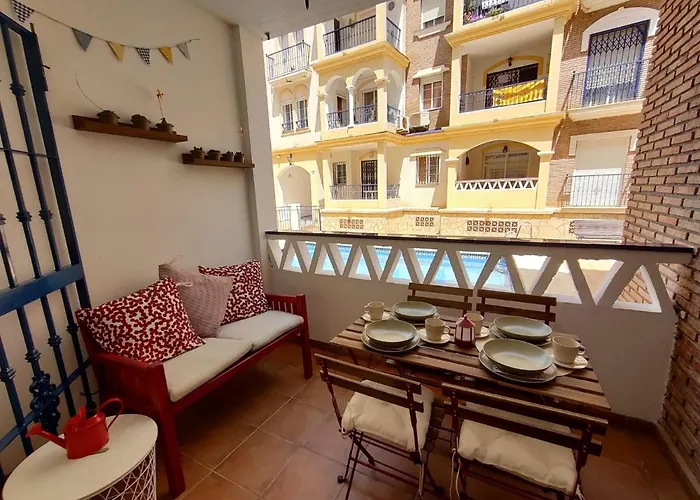 Precioso apartamento con piscina cerca de la playa TORROX COSTA Málaga