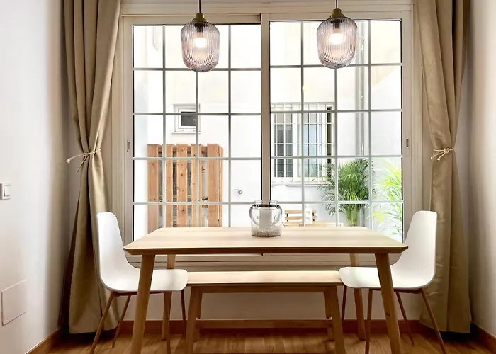 Encantador apartamento con patio Málaga