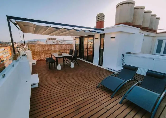 Apartamento Penthouse With Terrace And Views Málaga