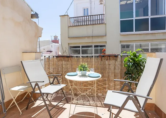 Urbe10 Terrace Constitucion 1 Bedroom Apartment Málaga