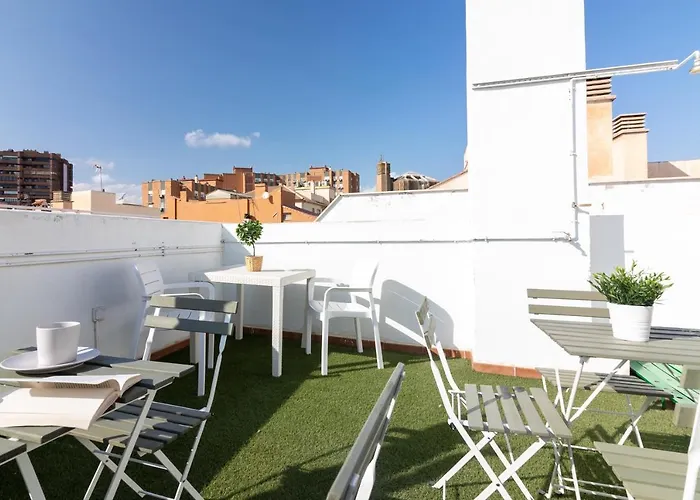 Málaga Center Flat. Carmen City Center Roof-Terrace Boutique