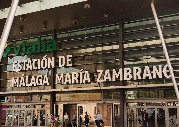 In The Historic Center Of Malaga, Very Close To The Beach And The Ave Train Station