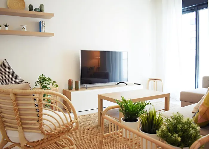 Amalia's Home: Luminoso apartamento muy cerca de la playa Málaga