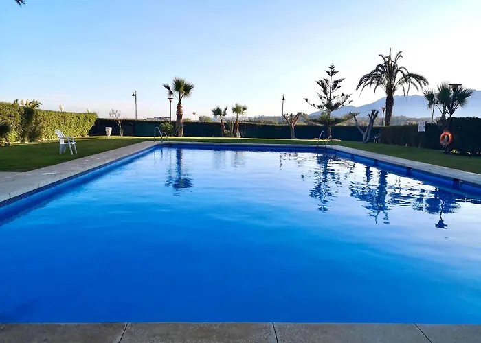 Espectacular apartamento junto al mar, con piscina en Málaga
