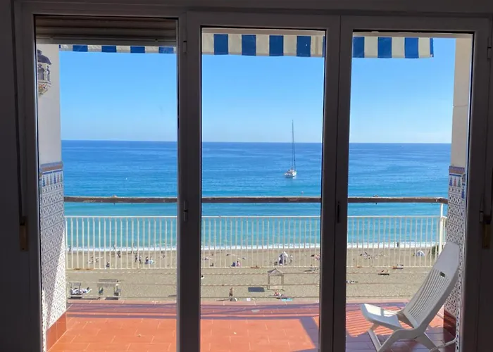 Apartamento con terraza vista al mar Malagueta Málaga