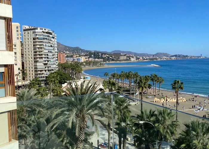 Apartamento con terraza vista al mar Malagueta Málaga