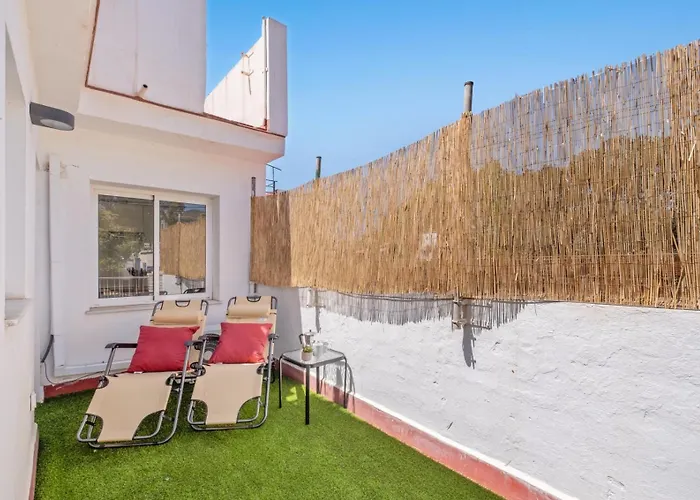 Apartamento en la Playa con terraza Málaga
