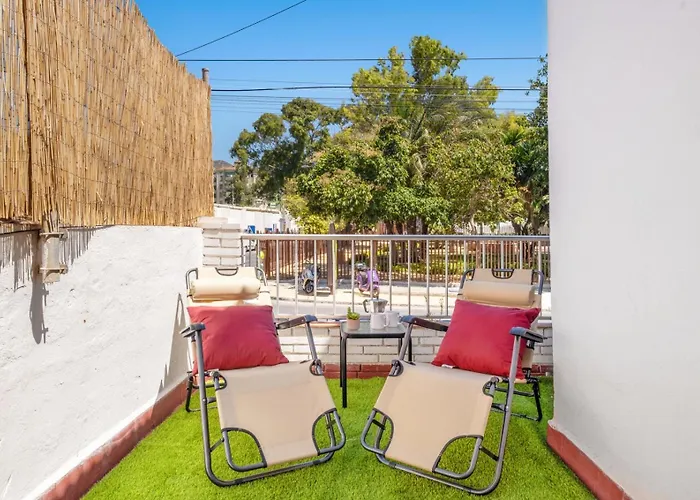 Apartamento en la Playa con terraza Málaga