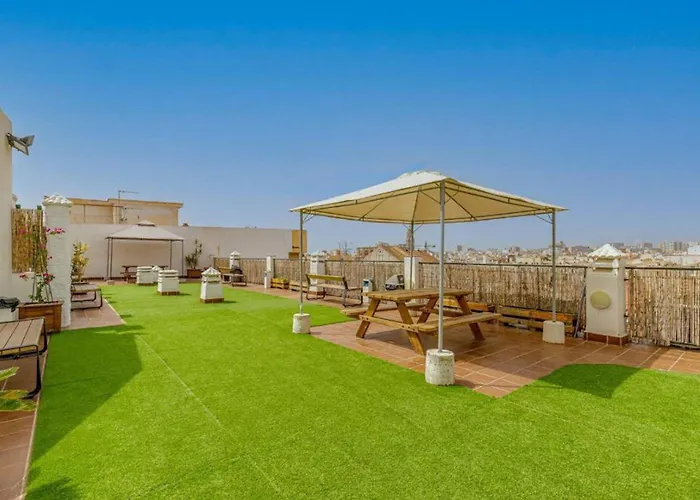Holidays2Malaga Cruz Verde RoofTop Terrace