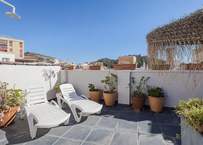 Historic Centre + Rooftop + Parking Málaga