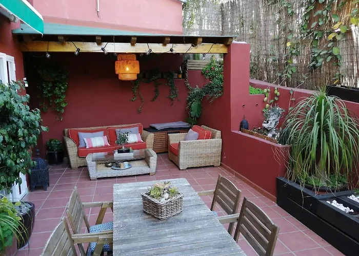 Malaga Duplex W Big Terrace Next To The Beach