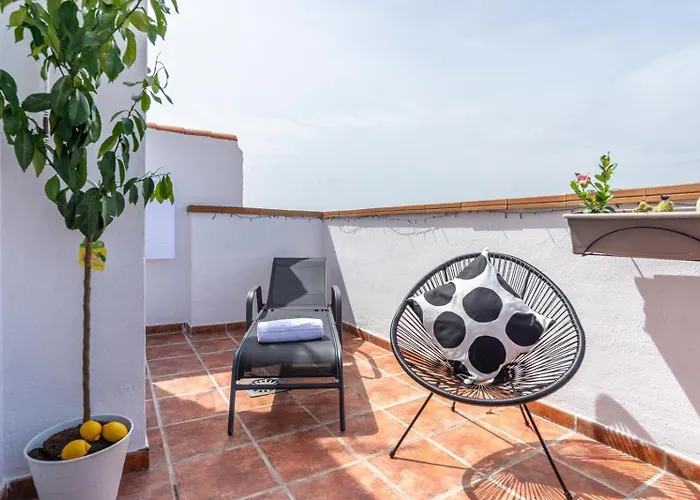 Apartamento New Penthouse GR3- flat in Málaga Center with Cozy Terrace