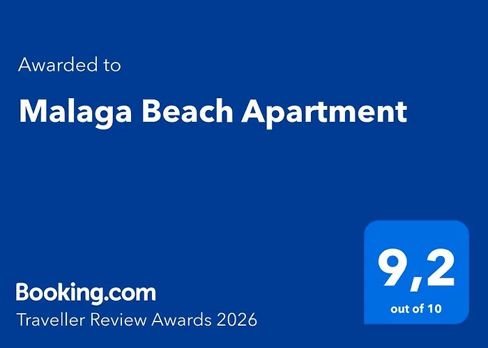 Malaga Beach Apartment Next To The Beach And City Center