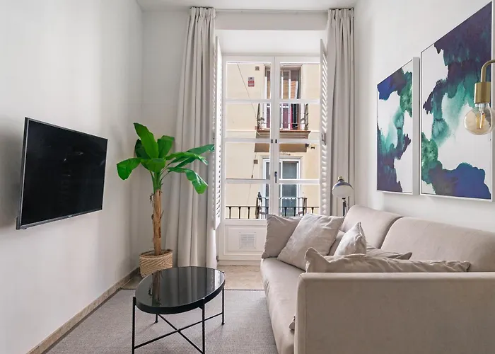 Peregrino Málaga Balcony by ELE Apartments