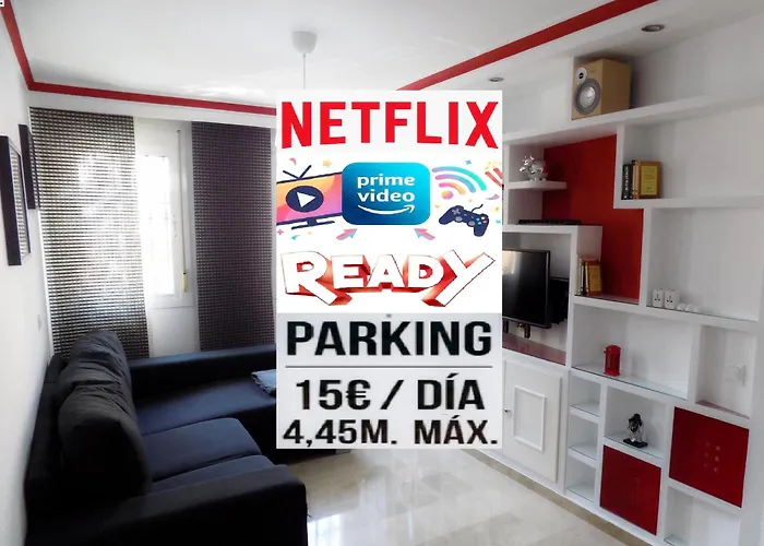 Apartamento La Farola Centro de Málaga con Parking 445 Max