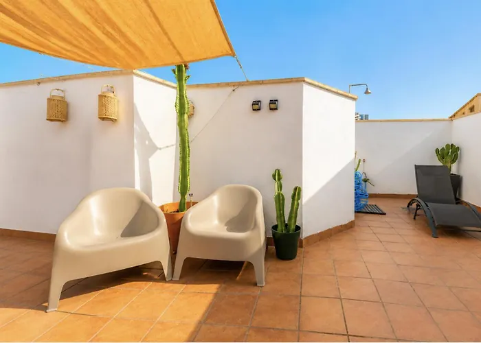 Apartamento Private Terrace & Free Parking Málaga