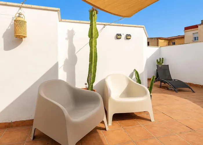Apartamento Private Terrace & Free Parking Málaga