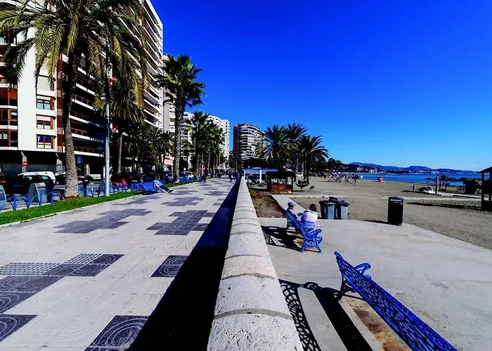Malaga Beach Apartment Next To The Beach And City Center