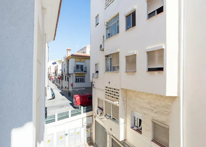 Ma2B-Bright Apt With Rooftops With Palms Near Old Town Málaga