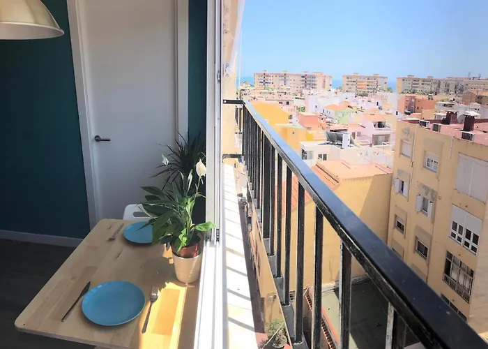 Málaga beach, Costa del Sol.